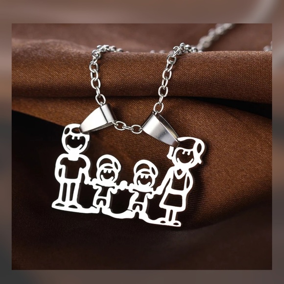 necklace for mom of 2